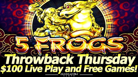 5 frogs slot
